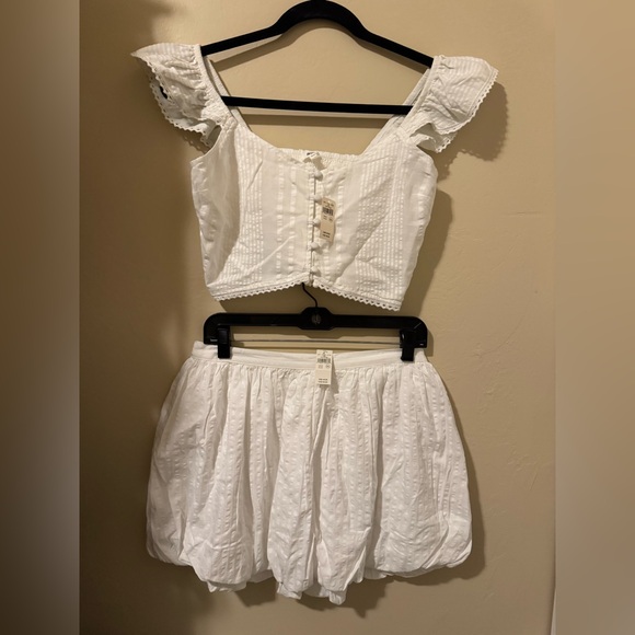 aerie Dresses & Skirts - Aerie seersucker matching skirt set